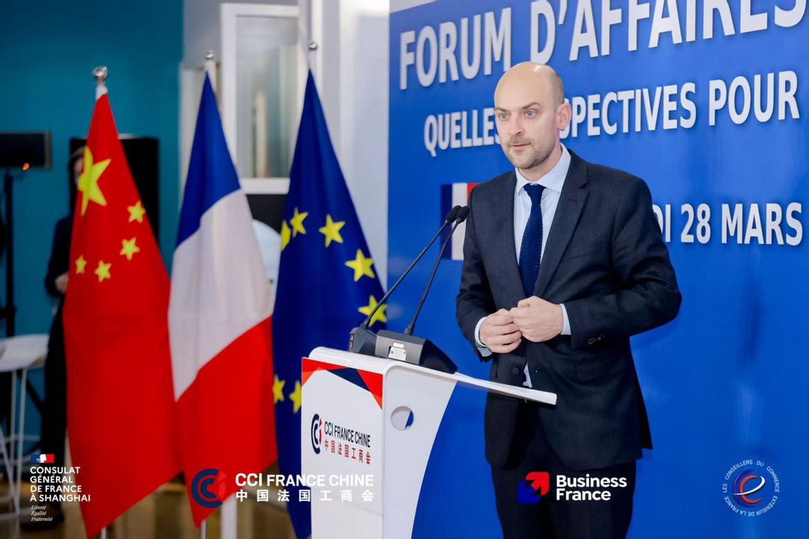 Jean-Noel Barrot - Ministre Europe Affaires Etrangeres CCI FRANCE CHINE