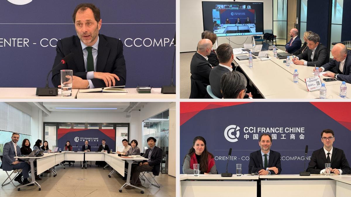 Photos from the CCI France Chine national event on Agri-food in China with the French Embassy and Business France on March 12, 2026.