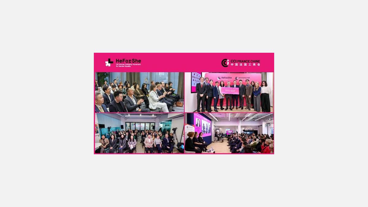 Large audience attending the HeForShe Dialogue conference.