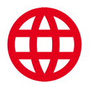 Icon depicting the global map.